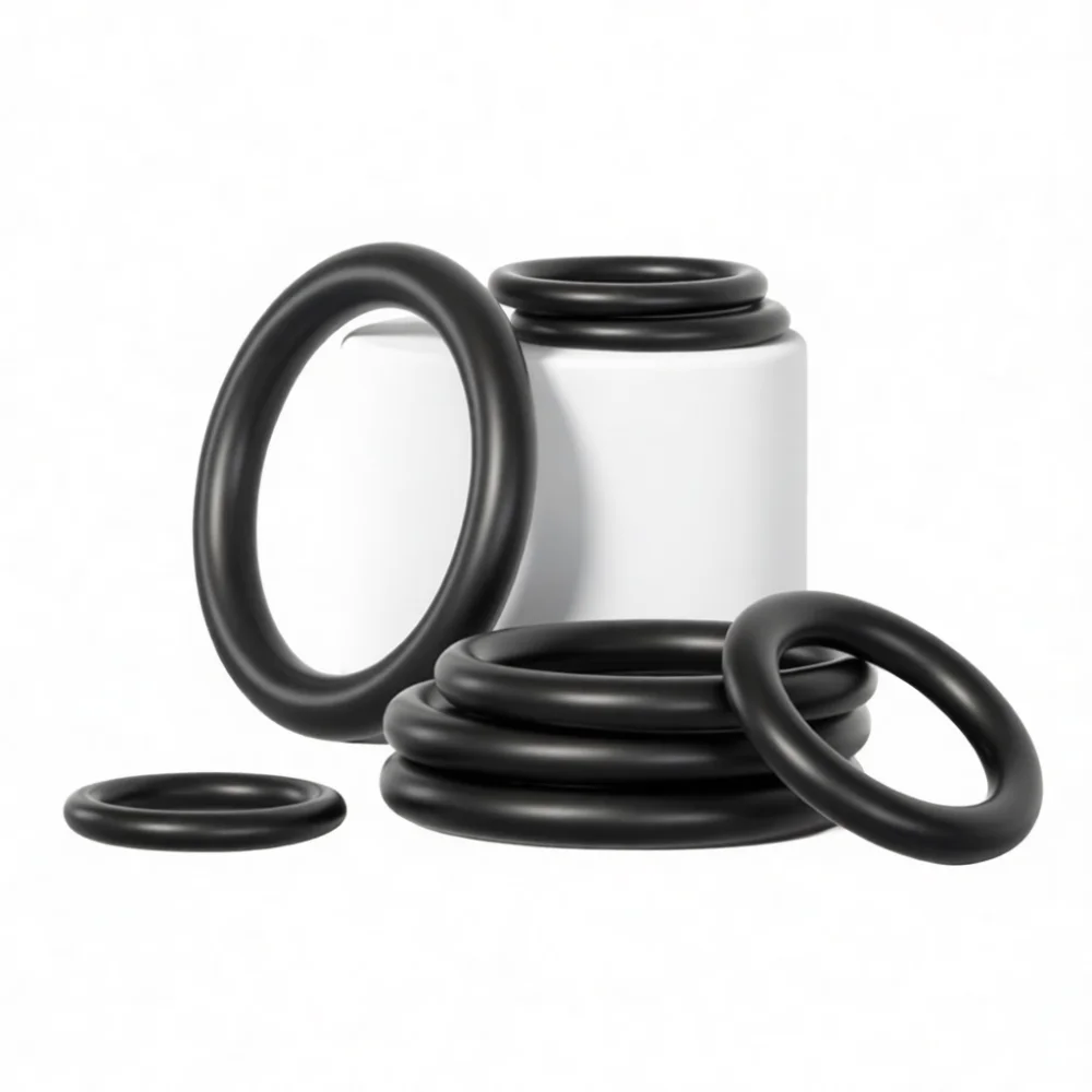 Nitrile Rubber Oring Set Heat Resistant Sealing Washers Assorted Sizes For Pressure Washer Air Tool Industrial Maintenance