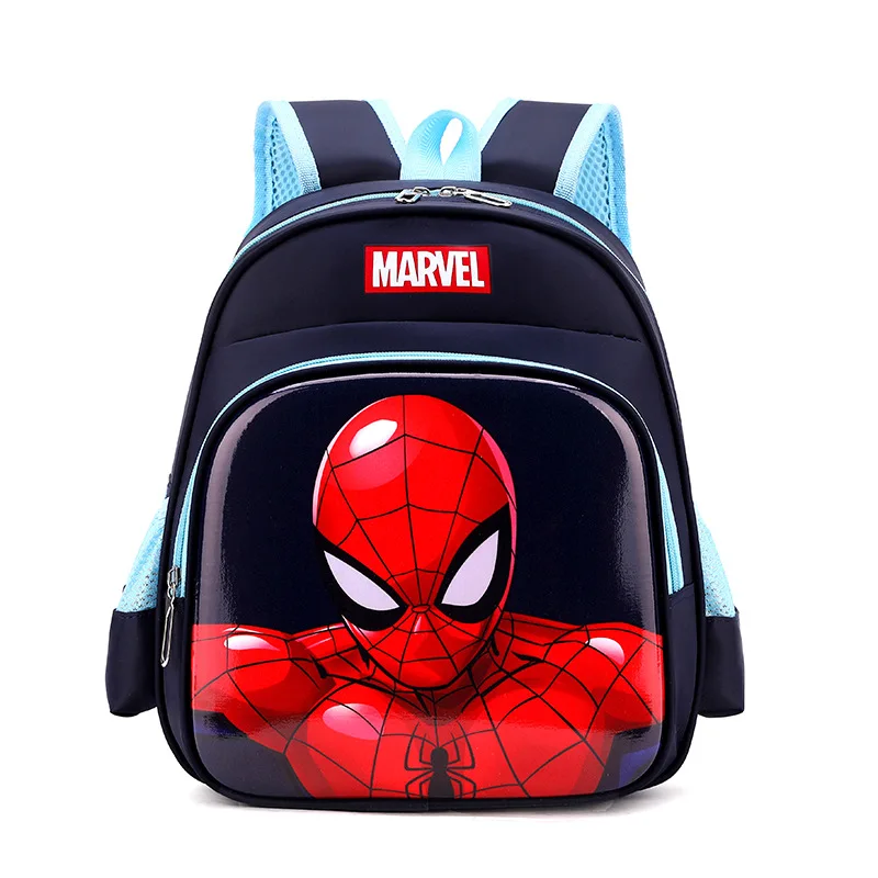 

Disney Frozen Kindergarten Backpack For Boys Girls Spider Man Primary Student Shoulder Orthopedic Bag Age 3-8 Kids Gifts Mochila