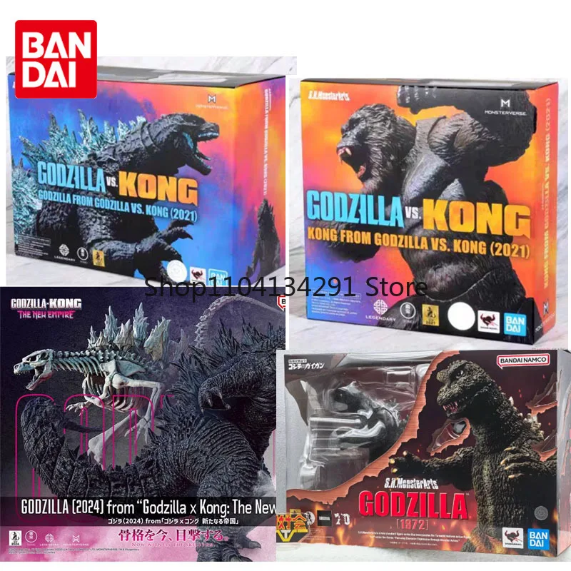 

Bandai Original G0DZILLA 2024 из Godzilla X Kong: The New Empire Аниме Фигурка Сборка Модель Игрушки Подарки для Детей