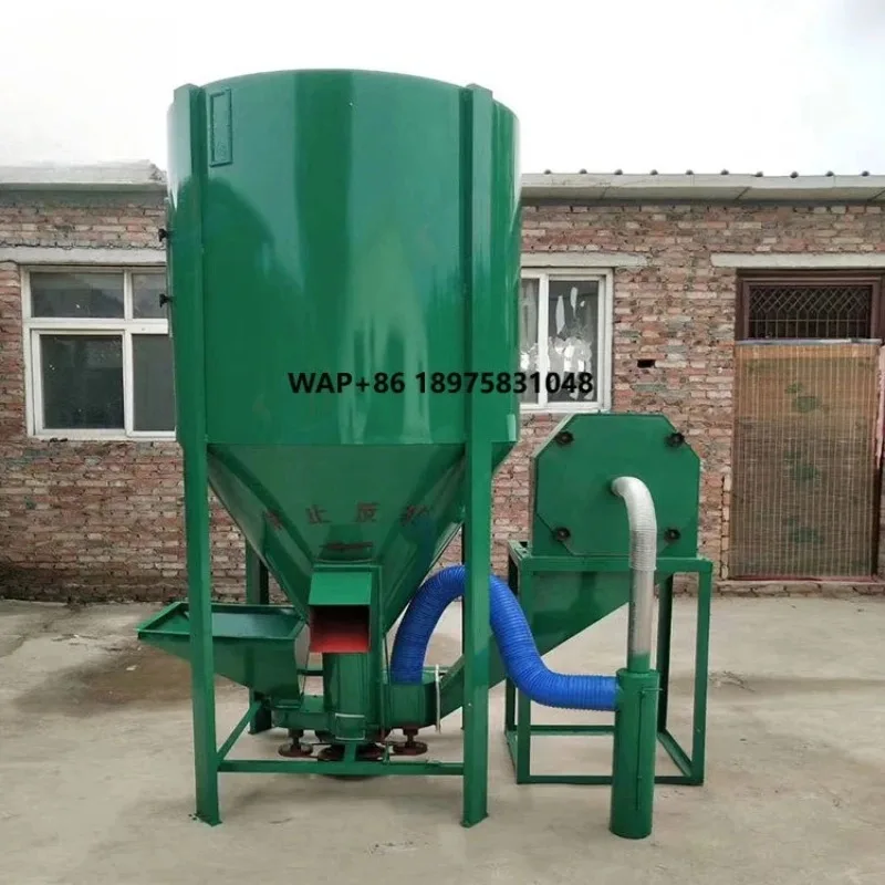 Feeds Processing Poultry Pig Farm Vertical Feed Mixer Machine for Sale