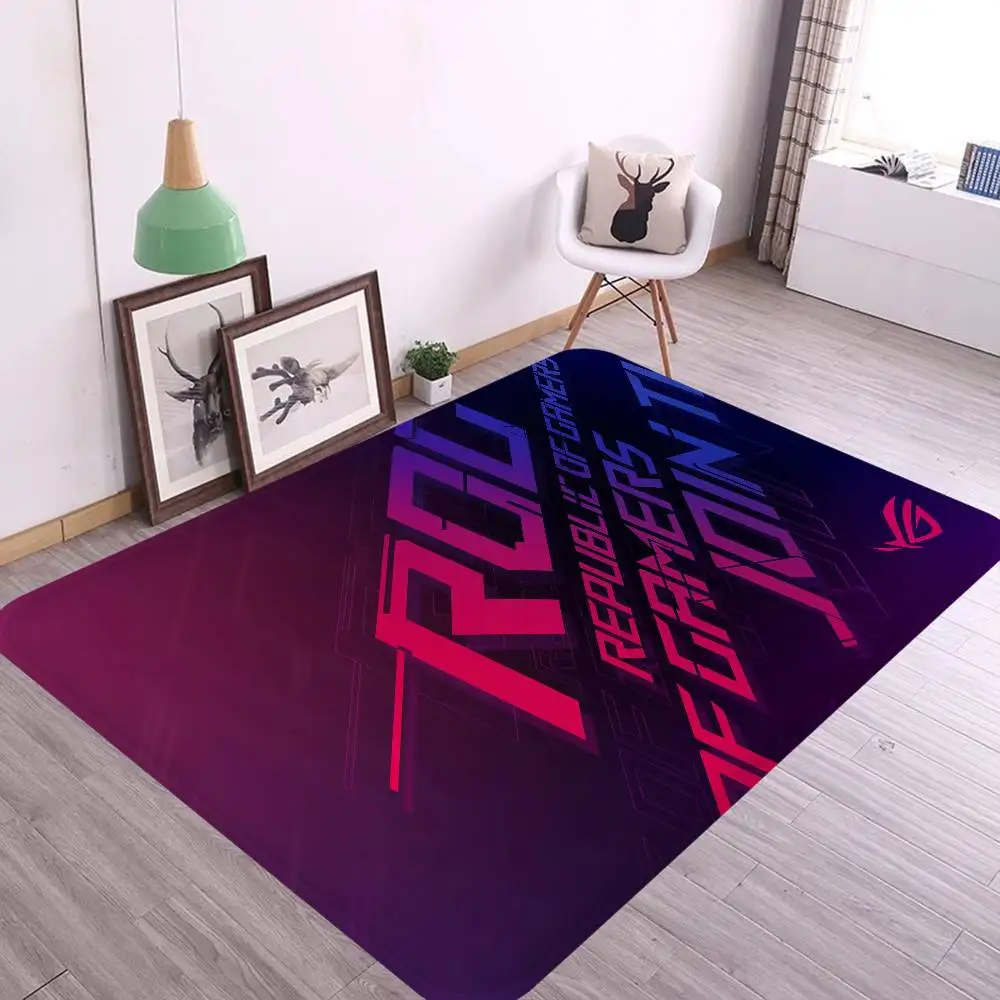 Popular A-AsusS ROG R-republic Of G-gamer Bathroom Mat INS Style Soft Bedroom Floor House Laundry Room Mat