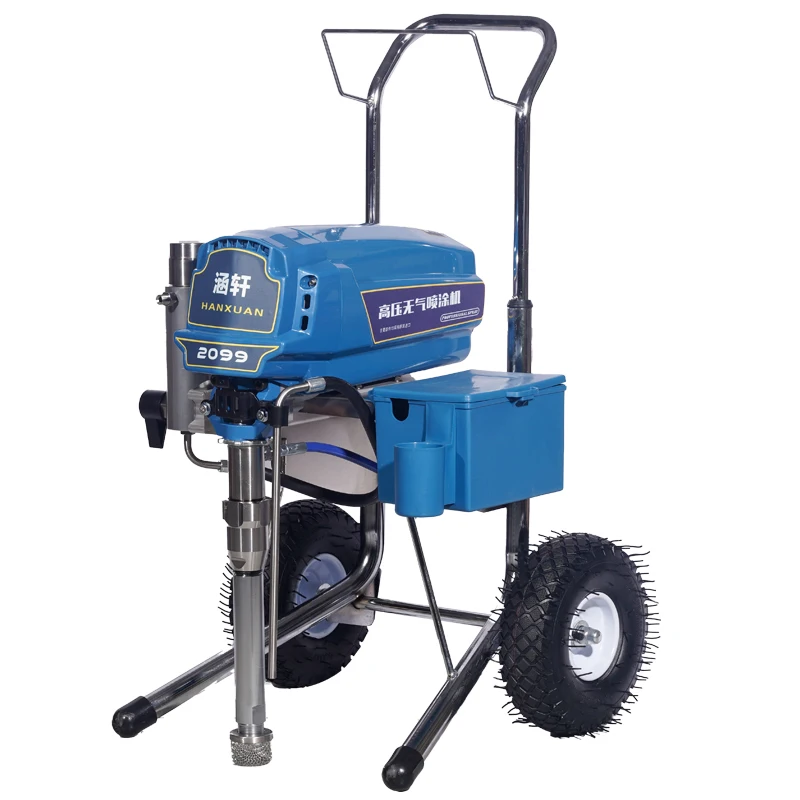 

Профессиональный электрический безвоздушный распылитель 220В с высоковольтным бесщеточным двигателем, мощный насос для латексных красок и покрытий, для домашнего использования