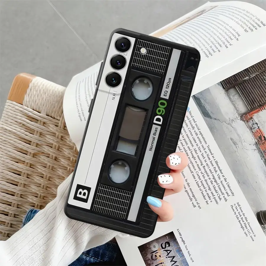 الرجعية كاميرا سوداء لينة غطاء الهاتف حقيبة لهاتف سامسونج غالاكسي A55 A52 A15 A56 A32 A24 A26 A25 A34 A23 A35 A17 A36 A16 A53 A54 A04