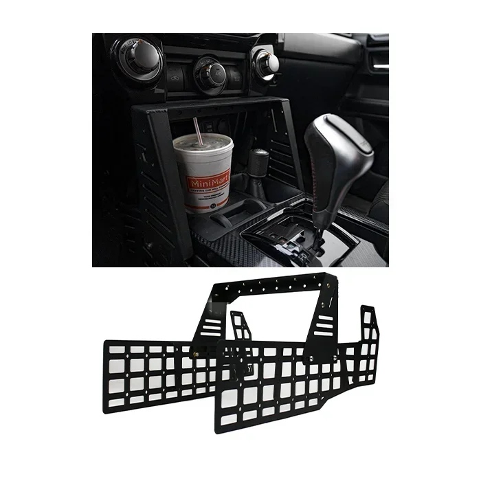 

2010+ 4x4 accessories Steel Center Console Modular Storage Panel forToyot 4Runner