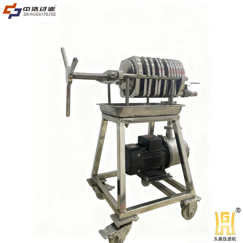 Large-scale Plant Oil Filtration Equipment Multi-layer Filter Plate Design Plate-frame Type Filter