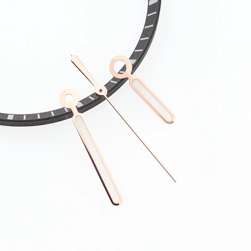 Черные, розовые, золотые, серебряные стрелки для часов, зеленые светящиеся стрелки, аксессуары, детали для модифицированного механизма Nautilus NH35 NH36