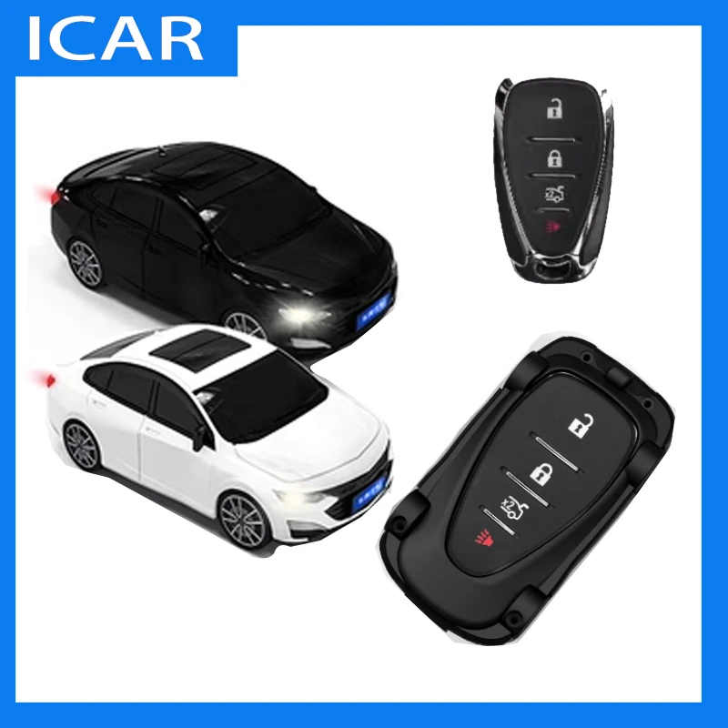 2024 New Car Models For Chevrolet Chevy Malibu Camaro Cruze Traverse Spark Equinox Sonic Volt Remote Car Key Case Cover Keychain