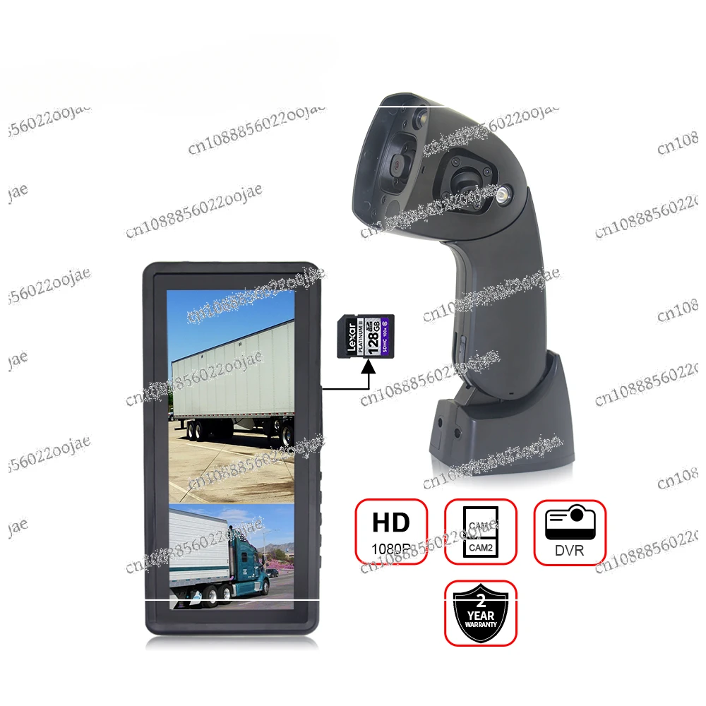 12.3 Inch Hd Full Screen Car Bus Truck Side Split View Mirror 1080P Dual Lens Camera Electronic Rearview Mirror Monitor