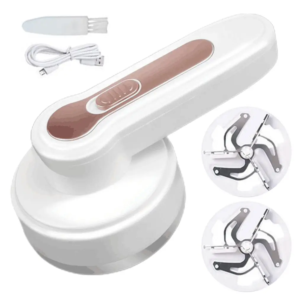 

Shaver Remove Stainless Remove Fuzz USB Shaver Sweater Shaver Hights Electric Defuzzer for Blanket Clothes