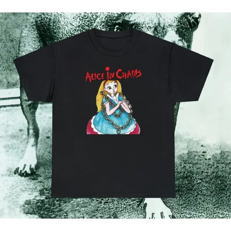 Alice in Chains T Shirt Black cotton unisex all sizes