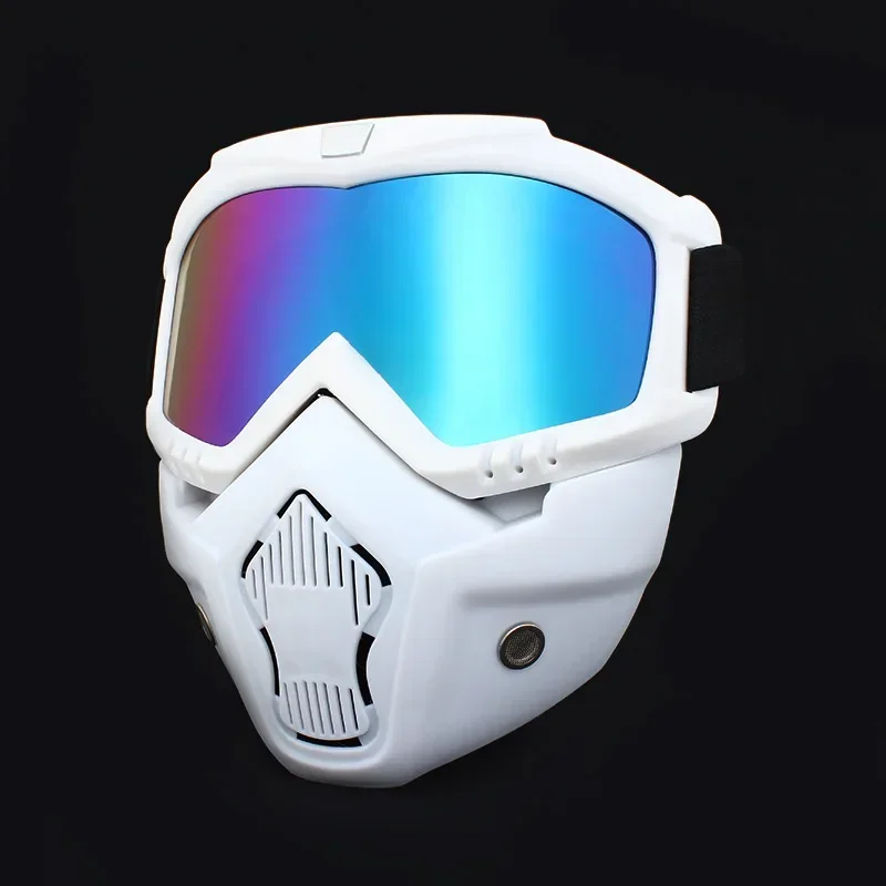 motorcycle-goggles-mask-detachable-helmet-sunglasses-exchangeable-kit-protect-padding-road-racing-uv-glasses