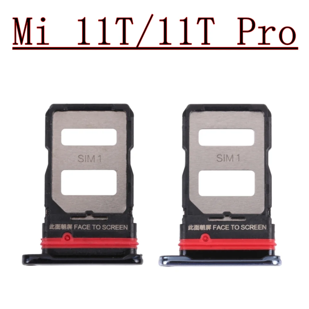 For Xiaomi 11T/11T Pro SIM Card Tray Slot Holder Adapter Socket Repair Parts Mi 11T Pro