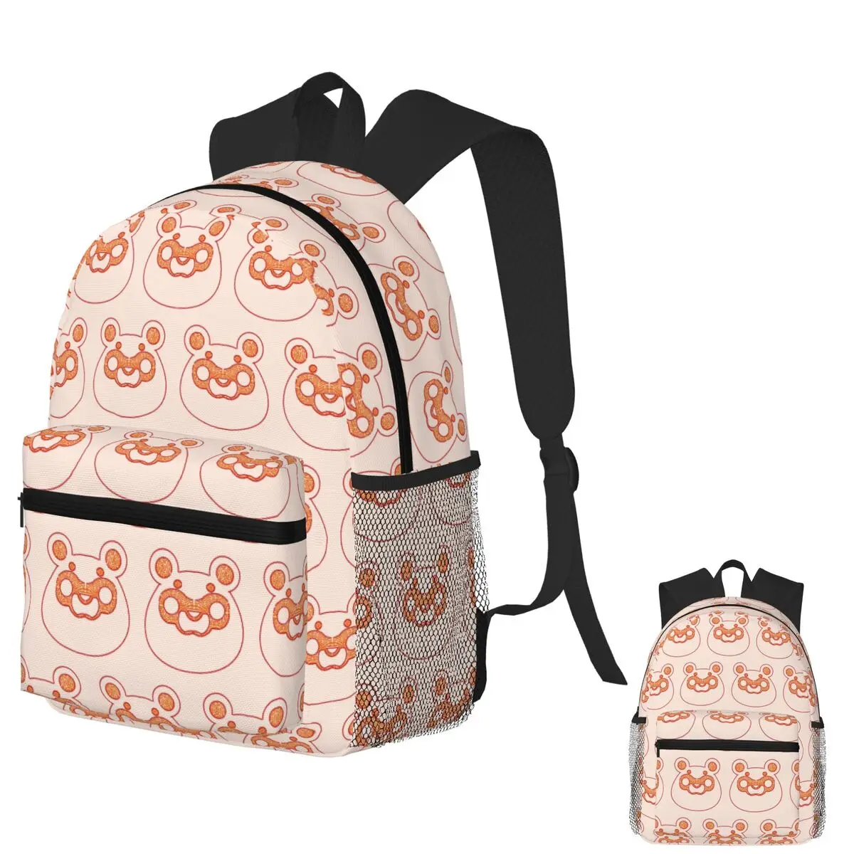 

Xiangling Skill - Genshin Impact Fanart Student Backpack School Bag Hiking Travel Daypack for Men Women Bookbag Shoulder Bags