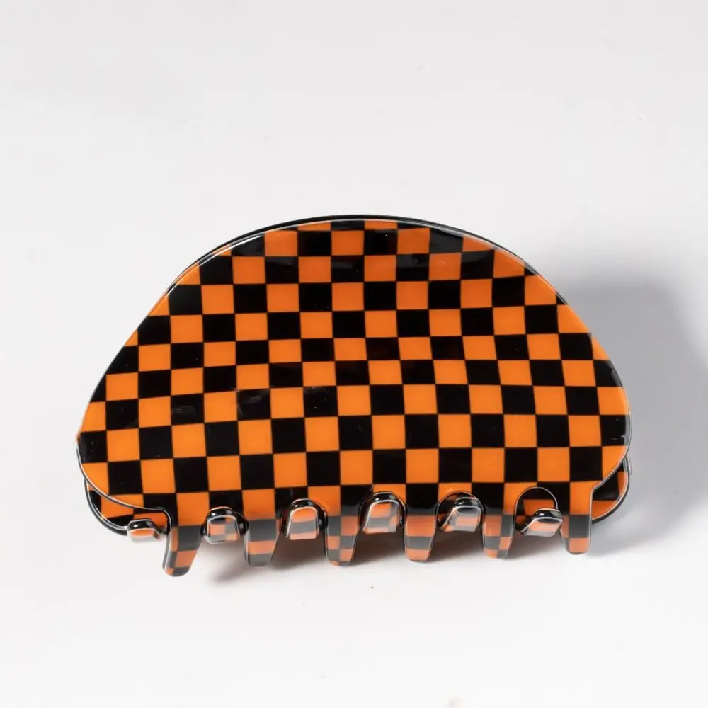 

Креативная тыква на Хэллоуин, коготь для волос, противоскользящая заколка для волос в виде краба, головной убор с призраком, геометрический паук для девочек