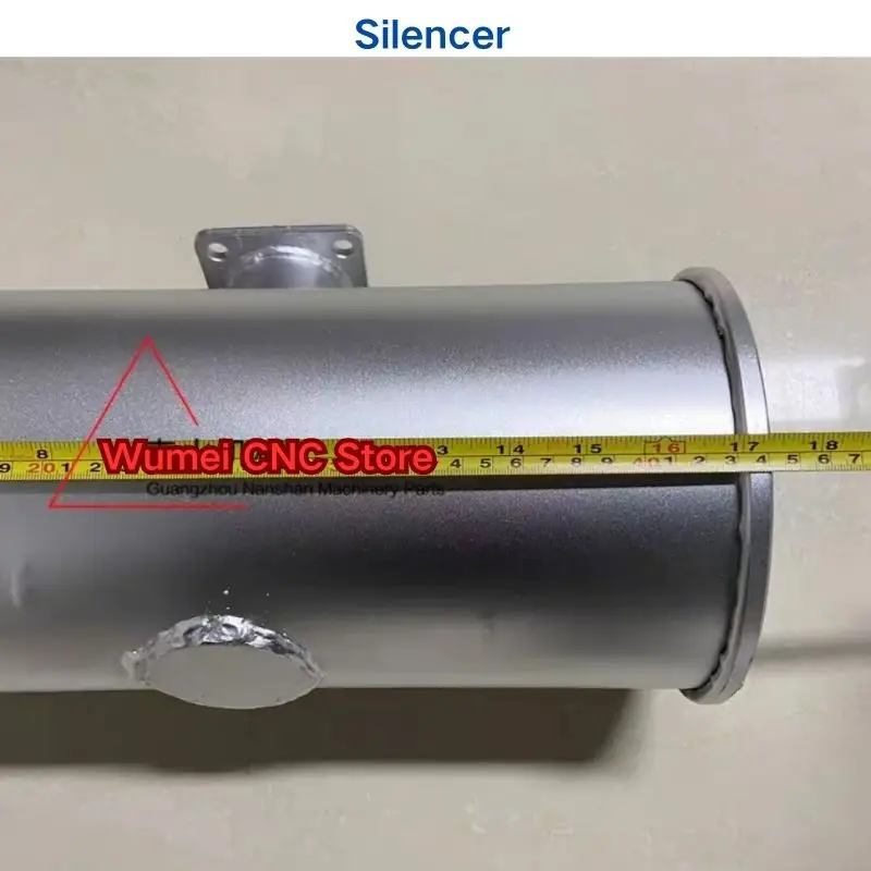 For Yangma 4TNV94/98 engine Takeuchi TL130 muffler tailpipe exhaust pipe excavator accessories