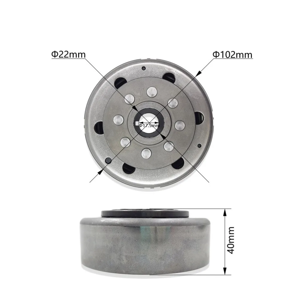 Accesorios de motocicleta, montaje de cilindro magnético, cabezal de Rotor, volante para motores ZONGSHEN NC250 NC450 NC300S KAY