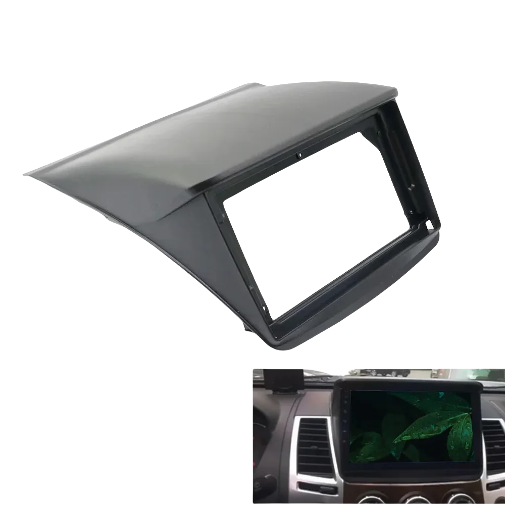 9 Inch Car Dashboard DVD Stereo Radio Fascia Panel For Mitsubishi Pajero Sport L200 Triton 2008-2016