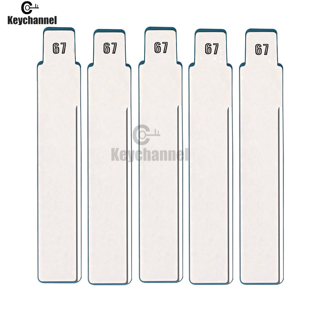 10pcs HU92 #67 KD VVDI Uncut Car Remote Key Blade Blank For BMW CAS3 CAS4 E36 E39 E38 E63 E83 E53 F10 F20 F30 1 2 3 5 7 Series