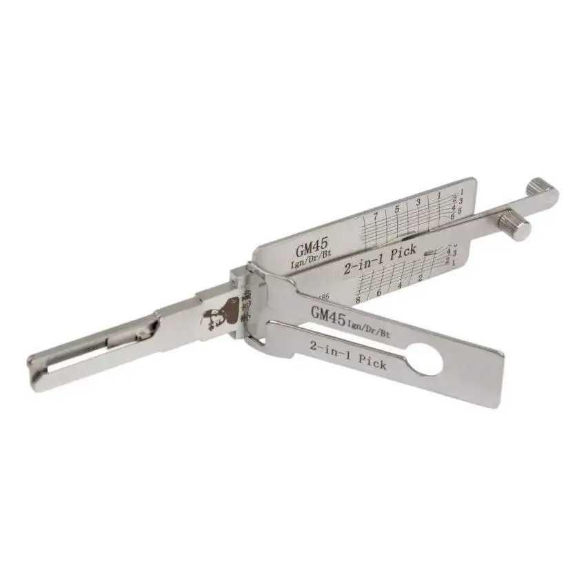 Lishi 2-In-1 LOCKSMITH TOOL GM45 FOR Chevrolet Caprice PPV 2011 – 2014 FOR Pontiac G8 2008 – 2010