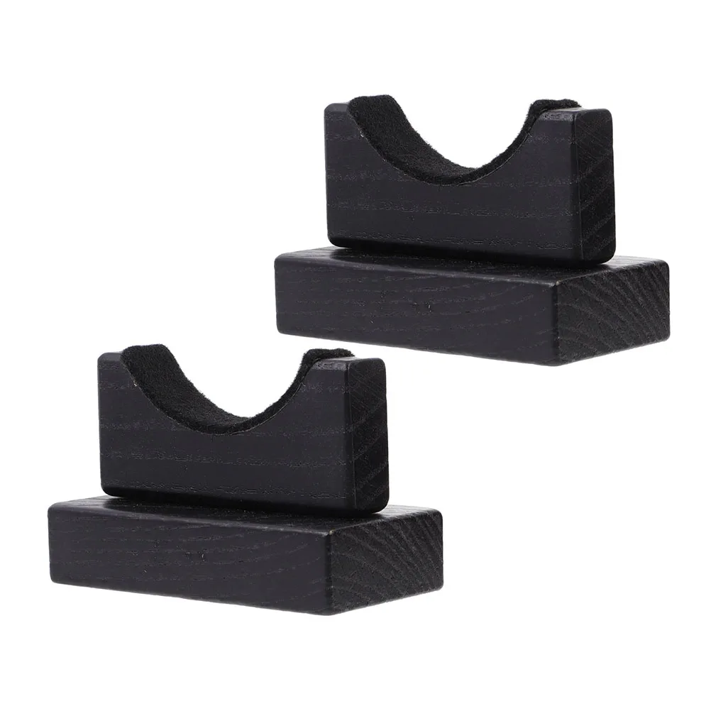 

2 Pcs Baseball Bat Stand Stands for Display Wooden Holder Multifunction Sleeve Storage Rack