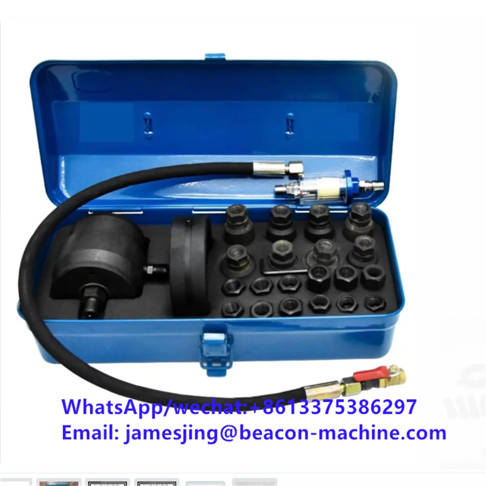 Common Rail Hydraulic Air Diesel Fuel Injector Nozzle Sleeve Pneumatic Extractor Puller Removal Tool With Weight Ring