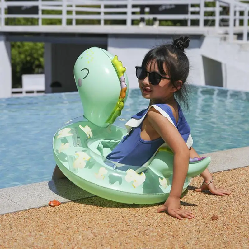 Inflatable Pool Float Cute Pool Floaties Toddler Swimming Rings Swimming Tube Swim Floats Kids Swimming Pool Floats Swimming