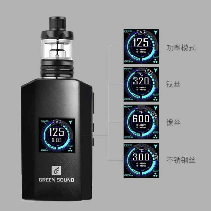 2019 جديد الأصلي GT125 عدة المرذاذ القلم السجائر الإلكترونية مع 4800mAh قوالب صندوق بطارية قلم Vape vaper الدخان vape