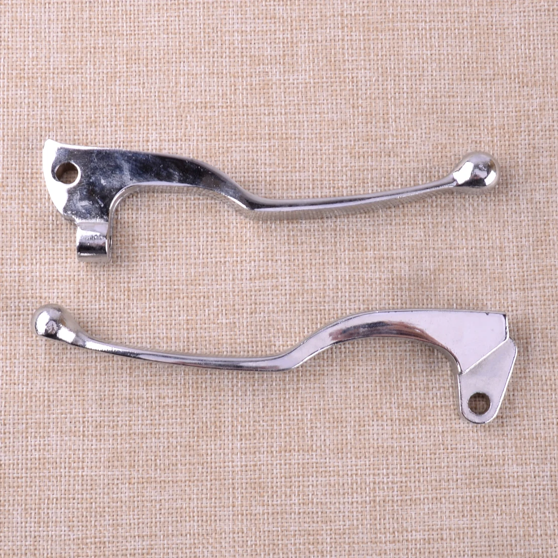 NEW 1 Pair Motorcycle Left Right Brake Clutch Lever Handle Fit for Yamaha V-Star 650 1100 Custom XVS400 Dragstar 1999-2002