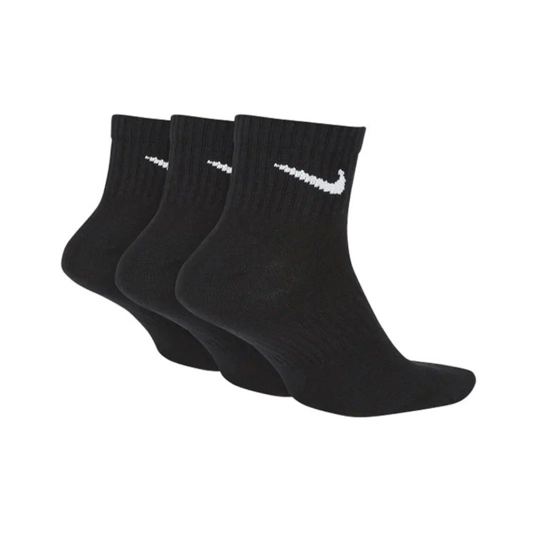 NIKE Unisex Lightweight and quick-drying training socks 3 pairs Autumn support socks Comfortable and soft