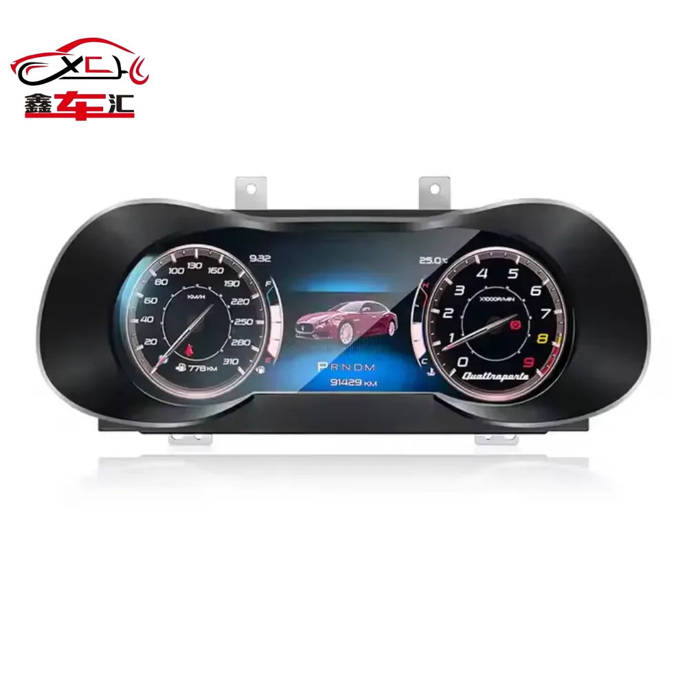 

NaviHua 12.3" Car Cluster LCD Dashboard Auto Speedometer Instrument Digital Virtual Cockpit For Maserati Quattroporte 2013 2023
