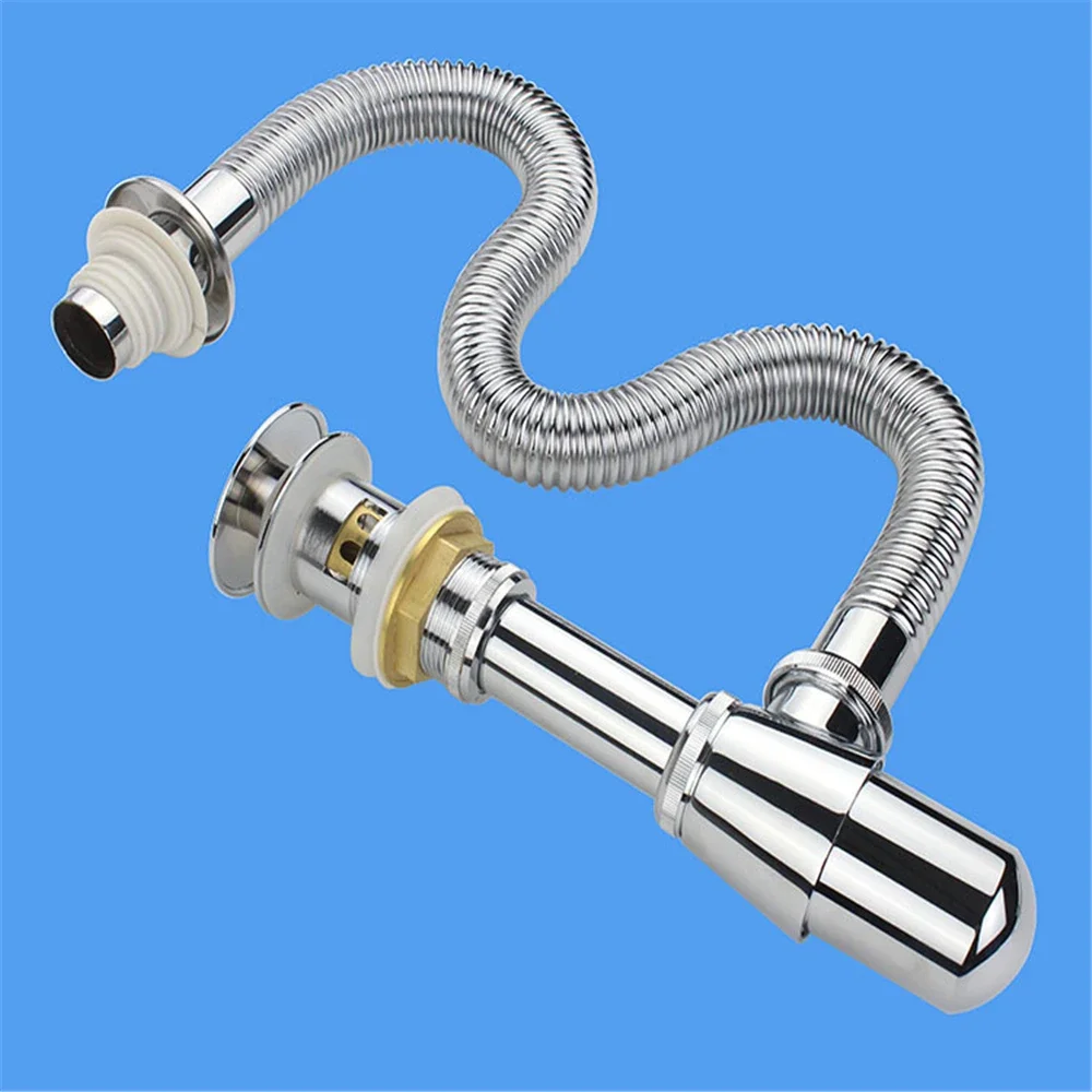 

Drainer Set Wash Basin Washbasin Basket Full Copper Deodorant Anti-blocking Drain Fittings