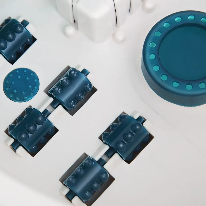 Electric Heat Best  Foot Spa Bath Basin Massager Machine For Foot Shiatsu Massage With Air Bubble And Shiatus Massage Rollers