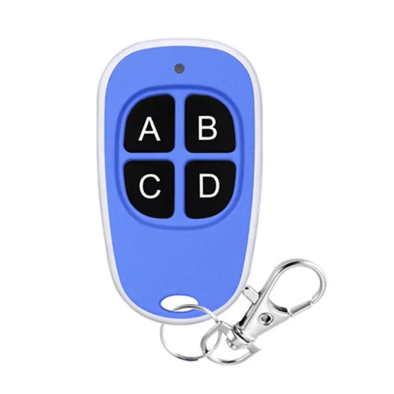 【RECOMENDAR】Electric Gate Transmitter Wireless 433Mhz Garage Door Opener Remote Control 4-Button Key Duplicator Clone