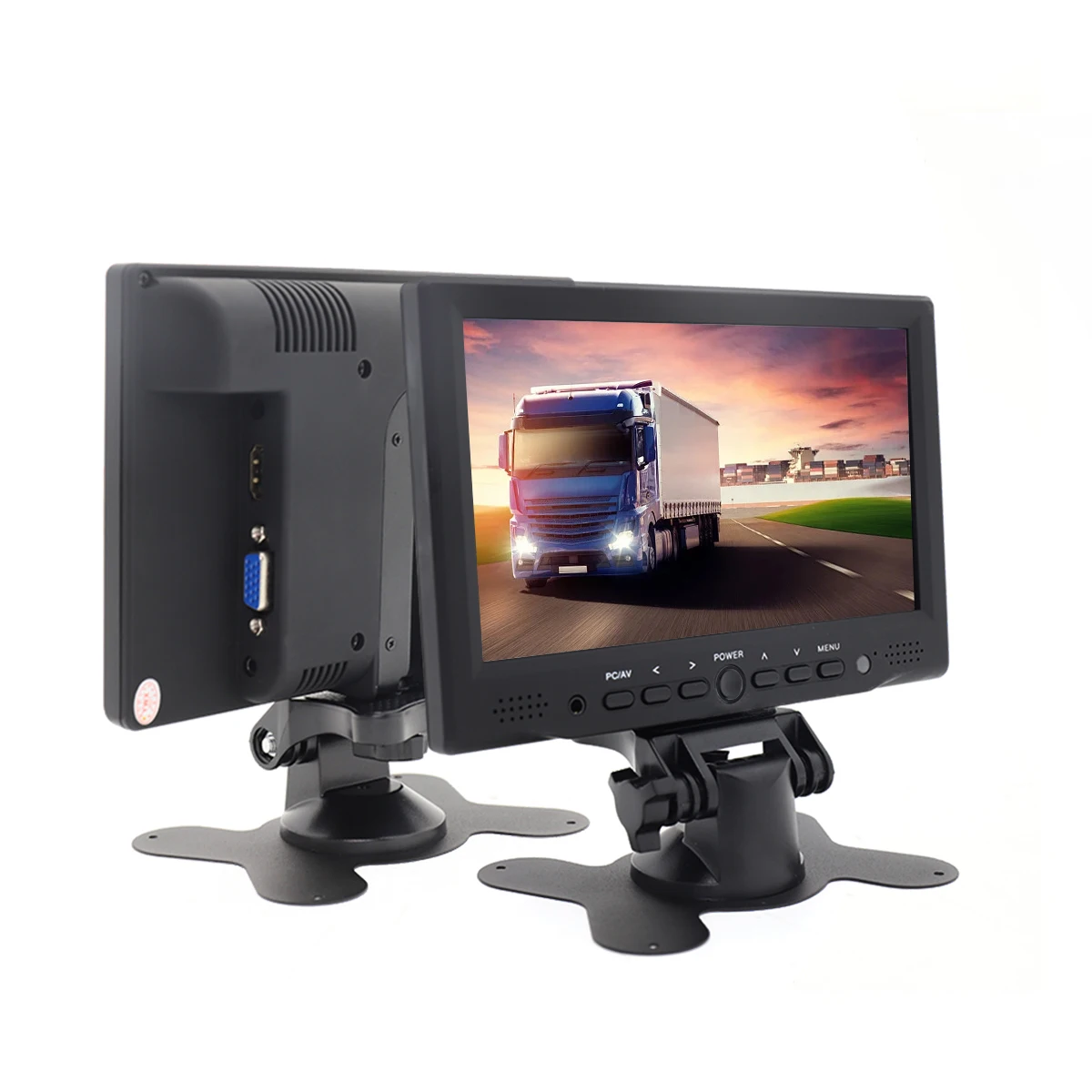 

Wholesales 7 Inch TFT LCD Car Monitor with Rear View Camera Trucks Bus Parking Reversing Aid System