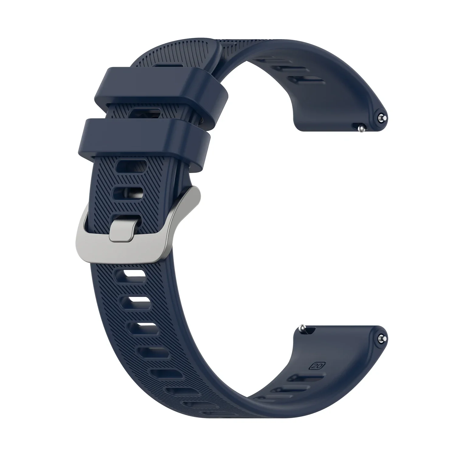 20mm Bracelet Multicolor Sports Silicone Strap For Garmin Forerunner 165 / 170 / 70 / Venu SQ 2 / Vivoactive 6 5 3
