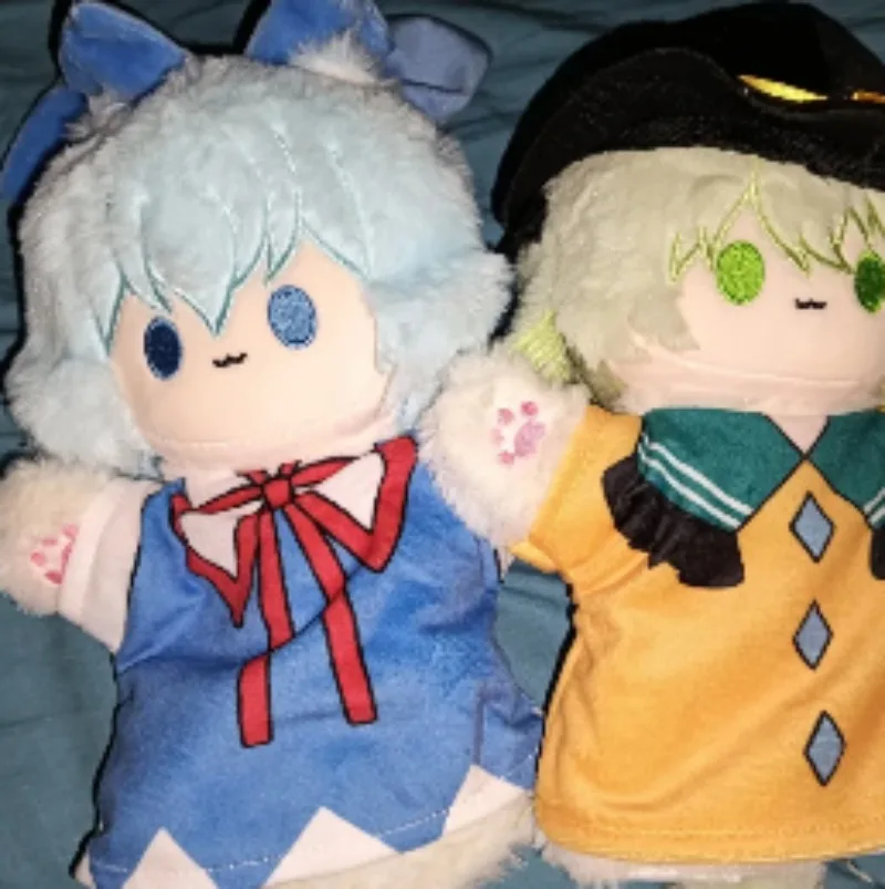 

25 см аниме TouHou Project Hakurei Reimu Kirisame Marisa, очаровательные мягкие ручные куклы, плюшевые хлопковые фигурки кукол, игрушка, милый подарок