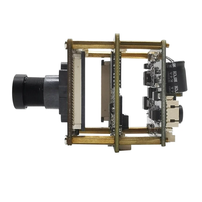 8MP IMX415 Camera Module 4K Machine Vision Camera M12 Lens Wide Angle Real-time RTSP Streaming Network Camera Module Factory