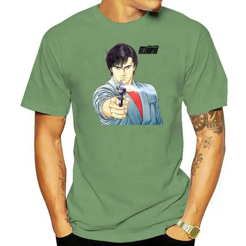 Ryo Saeba City Hunter Classic Anime Manga Japan Tshirt White 010831