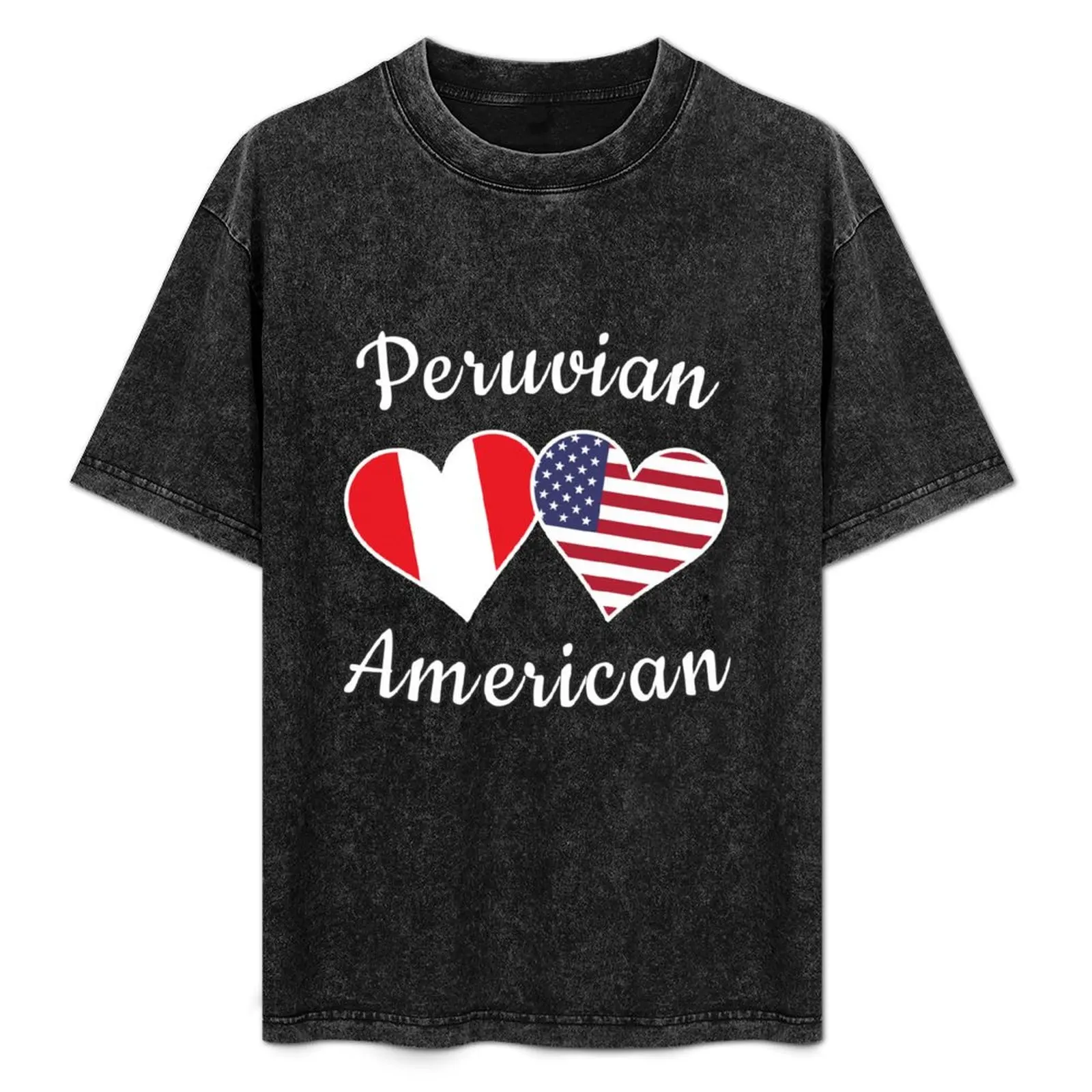 

Peru USA Shirt Peruvian American Tee - Men Women Kids Jersey T-Shirt t shirt men 100% cotton luxury brand T-Shirt
