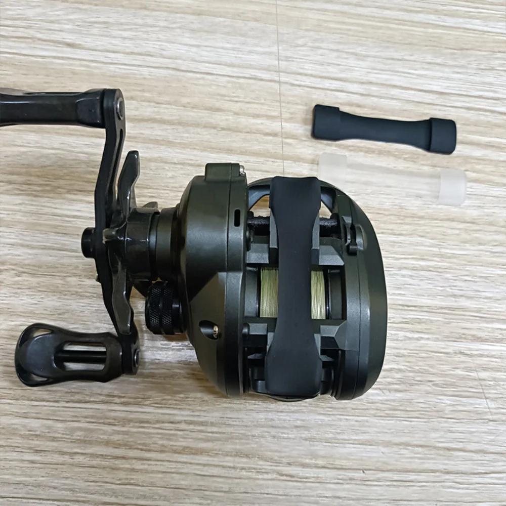 Rubber Fishing Rod Wheel Seat Protective Cover Elastic Durable Baitcast Reel Protective Cover Universal image 2