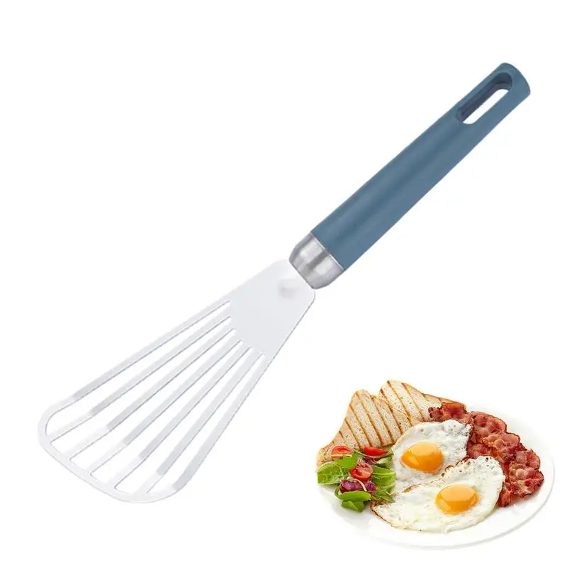 

Stainless Steel Fish Spatula Pan Turners barbecue spatula steak frying spatula Cooking Tools Kitchen Utensils for Flipping