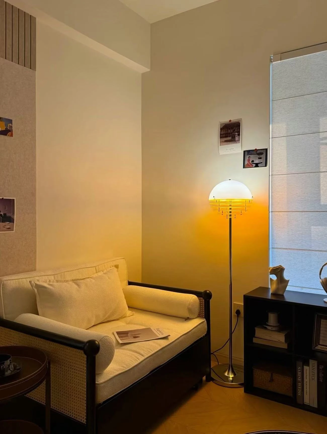 Sunset Design Floor Lamp - Modern Style Accent For Living Room Sofa - Standing Lamp - E27 Lamp Cap Can Be Replaced Freely