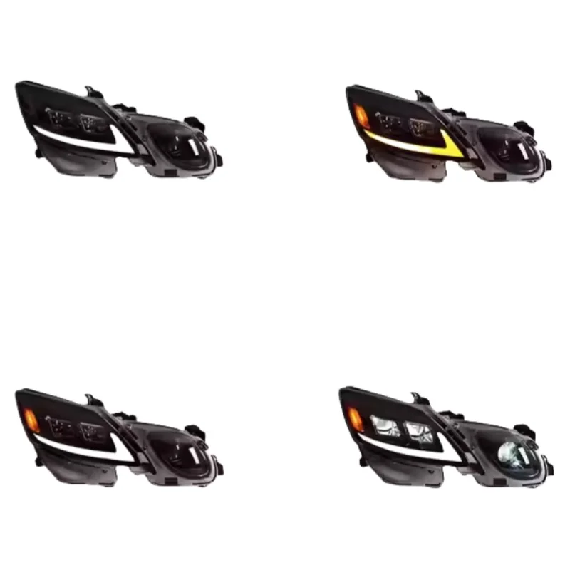 ترقية حديثا التحديثية لكزس GS 2004-2012 بدوره إشارة النهار تشغيل أضواء LED المصابيح الأمامية