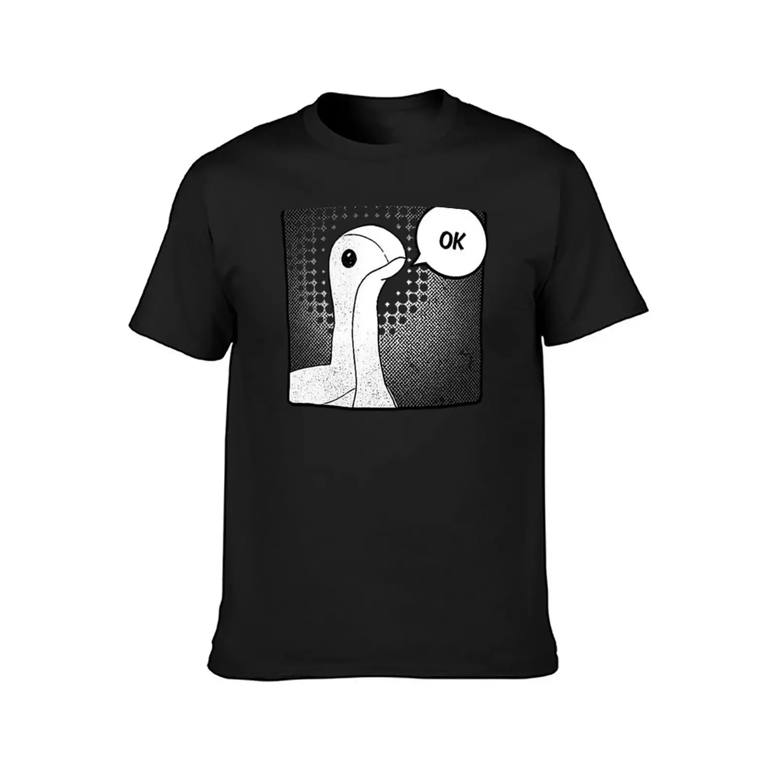 Nessie OK T-Shirt shirts graphic vintage anime shirt quick drying new edition fitted t shirts for men