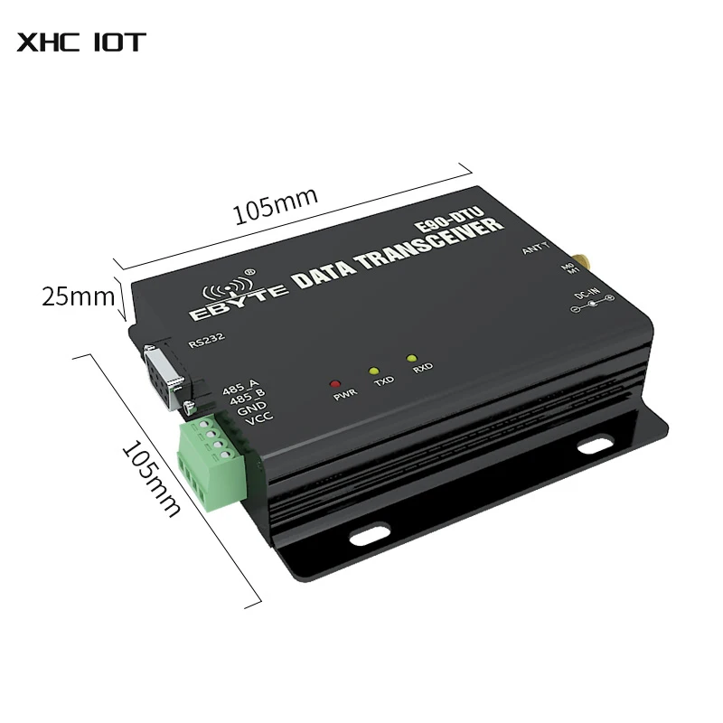 SX1262 SX1268 SX1278  LoRa Spread Spetrum Lora Modem 433MHz 37dBm RS232 RS485 RSSI PLC XHCIOT E90-DTU(400SL37)