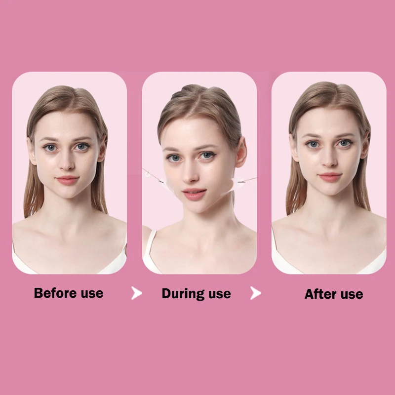 Anti Wrinkle Facial Lifting Patches Improve Nasolabial Folds Crow's Feet Prevent Face Skin Sag Pulling Rope Patch Skincare Tools