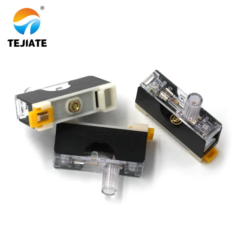FS-101 fuse holder with light fuse box 6*30 fuse holder 6X30 built-in 10A fuse