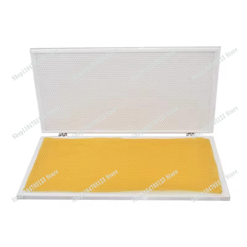 Factory direct beekeeping equipment with high quality 41.5 * 19.5 cm beeswax basic embossing machine manual honeycomb press