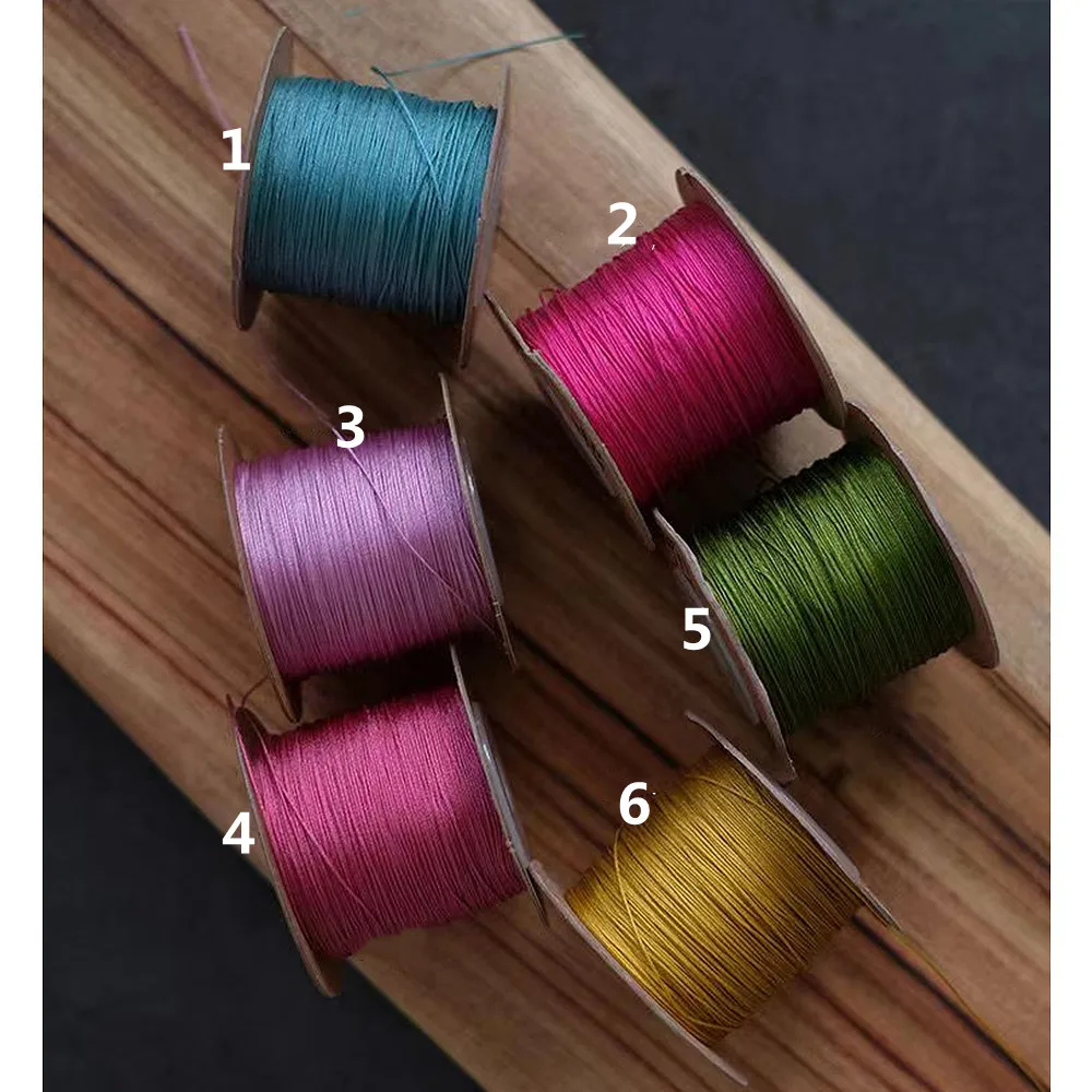 160M Cord 0.8mm 1mm Chinese Knotting Macrame-Cord Beading Thread String DIY Handmade Braided Bracelet Jewelry Making