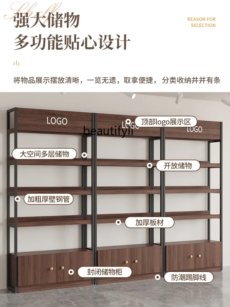 

Yh Product Display Cabinet Supermarket Display Multi-layer Shoe Bag Stationery Gift Shelf